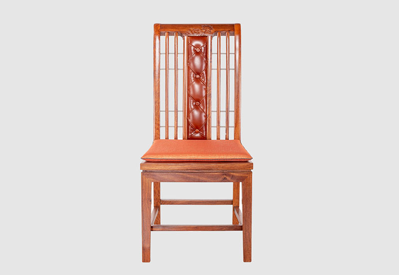 自贡芙蓉榭中式实木餐椅效果图