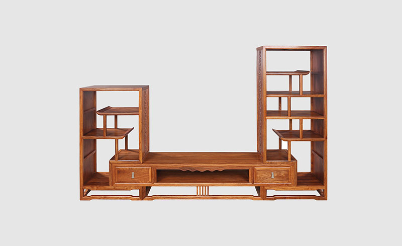 自贡中式装饰厅柜组合家具效果图