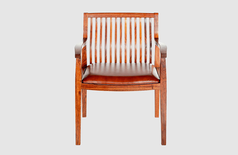 自贡中式实木大方椅家具效果图