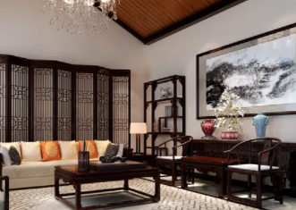 自贡中式书房设计让四合院的生活更加美好